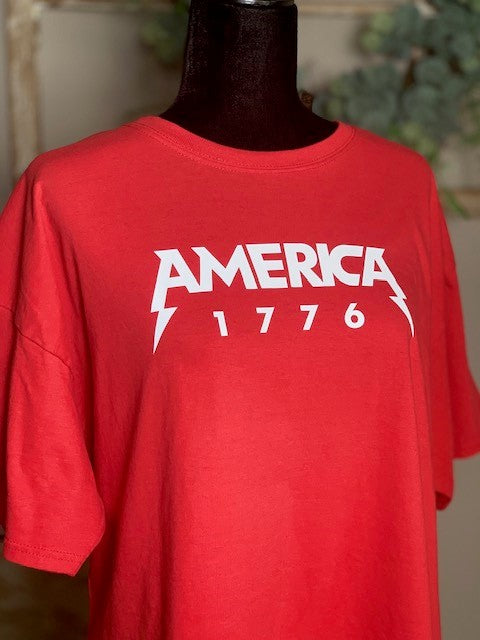 Red America 1776 Shirt