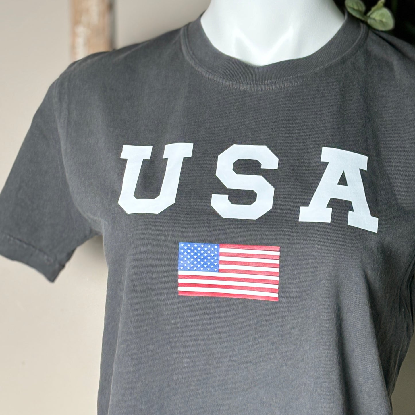 USA Cropped Tee