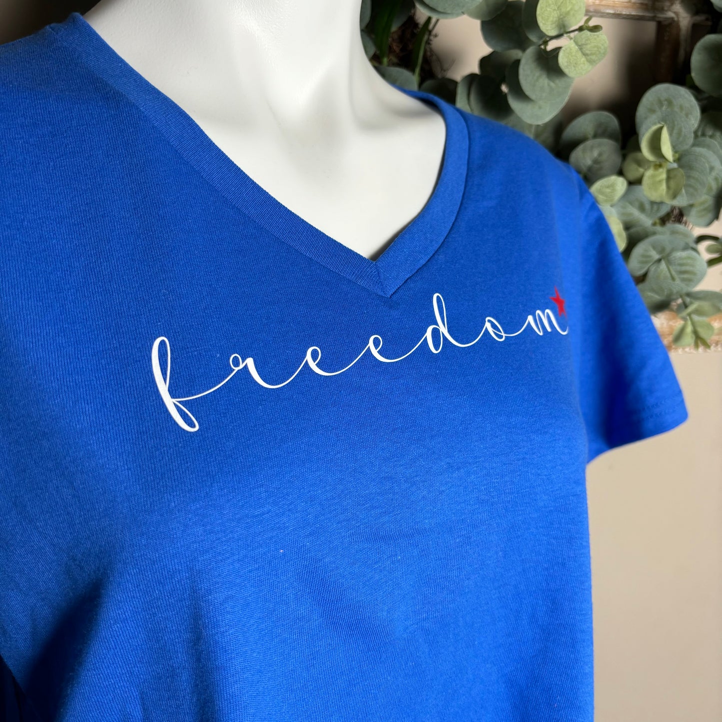 Freedom V-Neck Tee