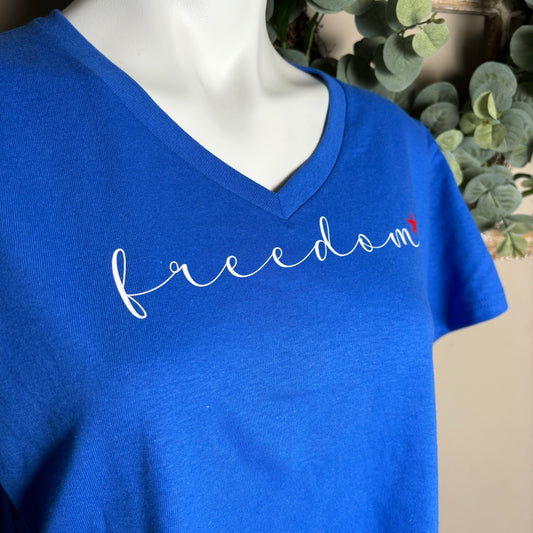 Freedom V-Neck Tee