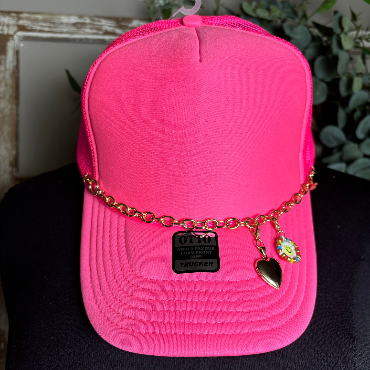 Hot Pink Trucker