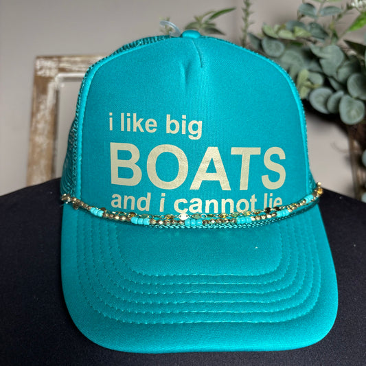 I Like Big Boats Trucker