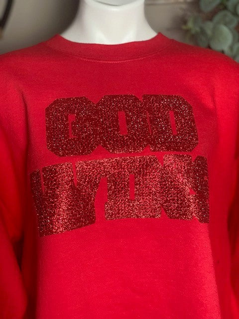 God Wins Sweatshirt